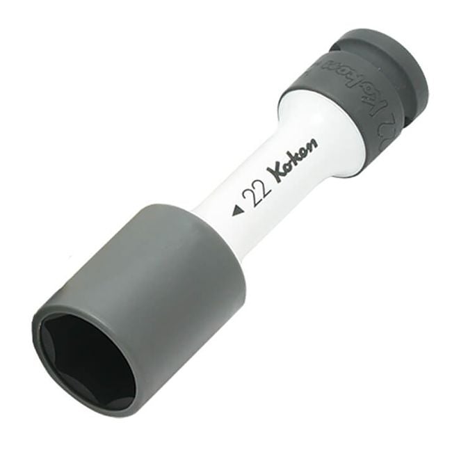 Koken 1/2"Dr Impact Wheel Nut Socket 110 X 22MM X-Thin Wall KO14145PM22