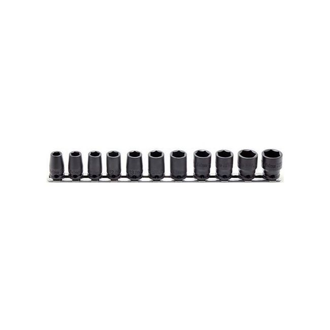 Koken 11PC 3/8"Dr 8-19mm Impact Socket Set Rail KORS13400M/11