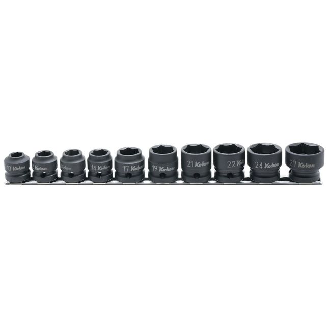 Koken 1/2"Dr 10PC Thin Walled Impact Socket Set KORS14401MS/10