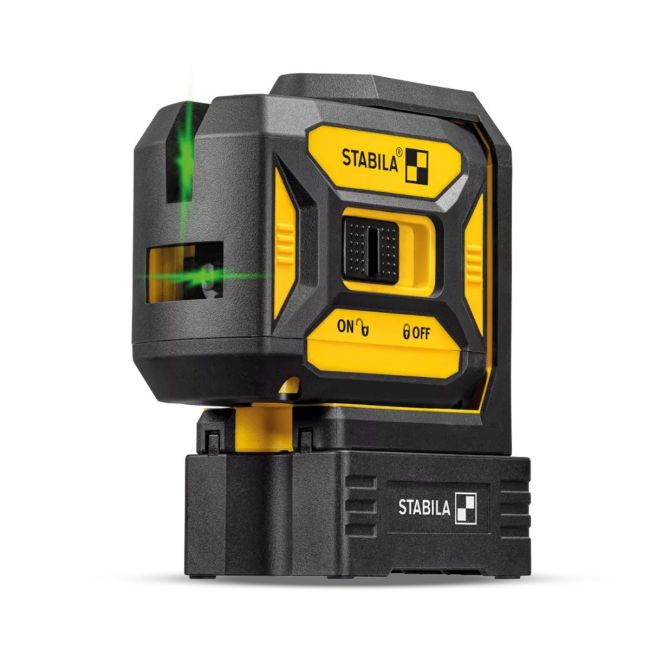 Stabila Green Beam G Cross Line & Plumb Point Laser Level LAX320G