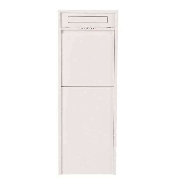 Northcote Pottery Zip Parcel Letterbox LB2504-WH