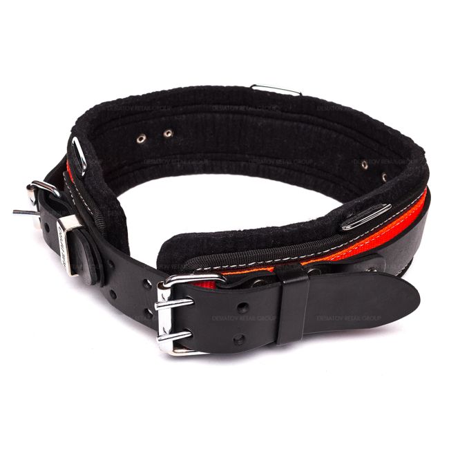 BuildPro All Rounder Belt 42" Leather Heavy Duty Stitching Back Support LBBAR42