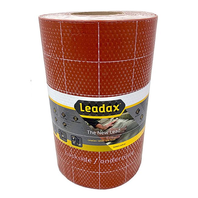 Leadax Lead Replacement Roll 400mm x 6m Flashing TERRACOTTA LDX400T