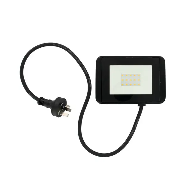 HPM Fina 10W 980LM LED Floodlight Cool White LF001CWNDBL