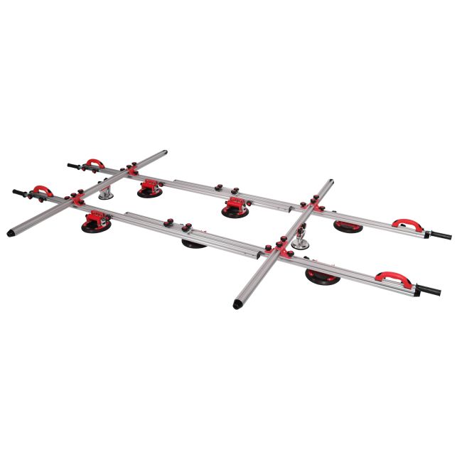 DTA LFCS 8 Suction Cup Large Format Tile Carry System 1800mm 120kg LFCS