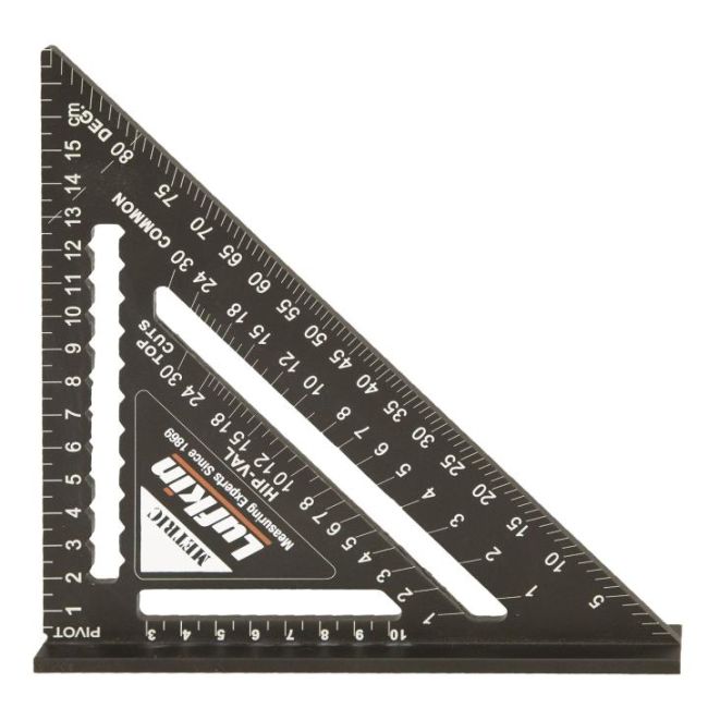 Crescent 180mm/7" Metric Speed Square LSS18