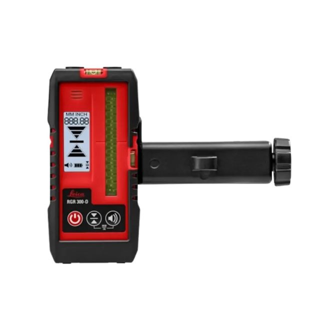 Leica Lino RGR 300-D Digital Laser Receiver for Red and Green Lasers 80m Range IP65 LG1017990
