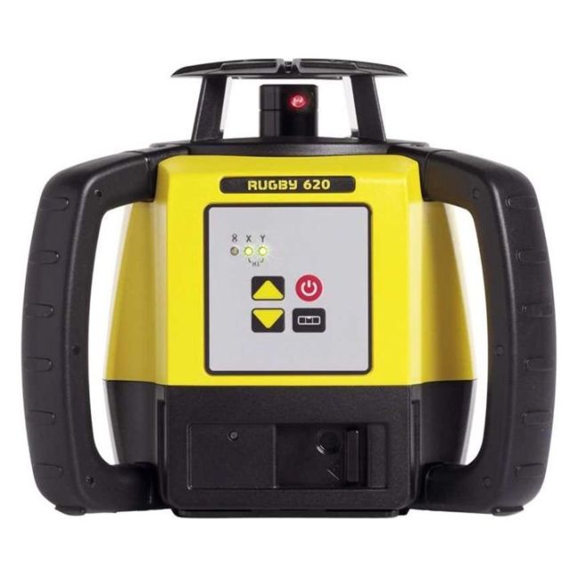 Leica Rugby 620 Laser Level with Rod-Eye 120 Receiver Alkaline LG6011152