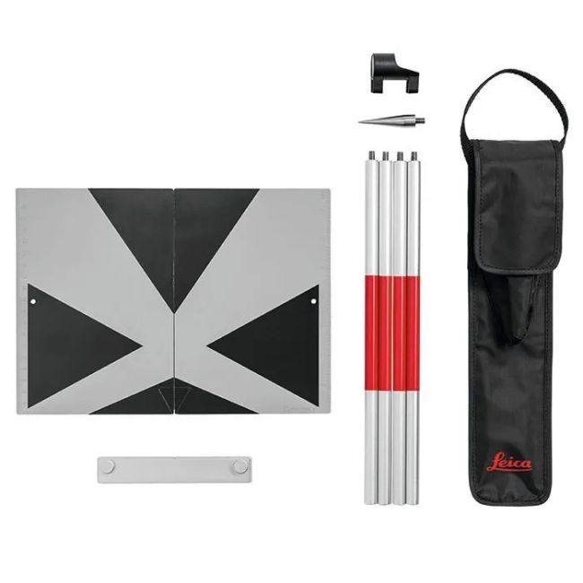Leica TPD 100 Disto Target Combo Kit with GLS115 Pole and Bubble LG6012352