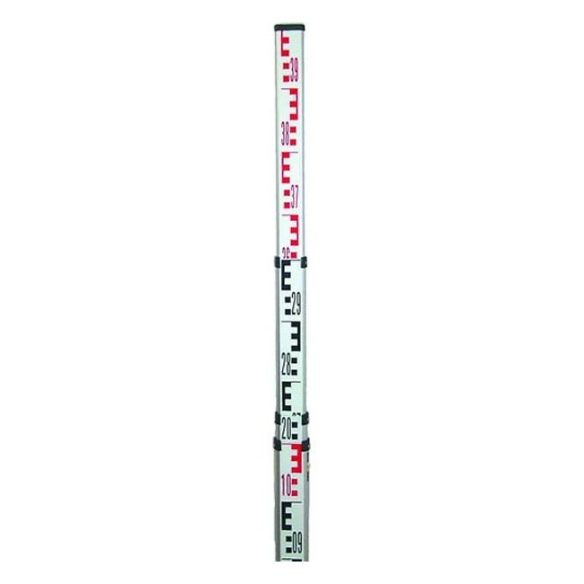 Leica CLR102 5m 4 Section E-Face Telescopic Staff LG727588