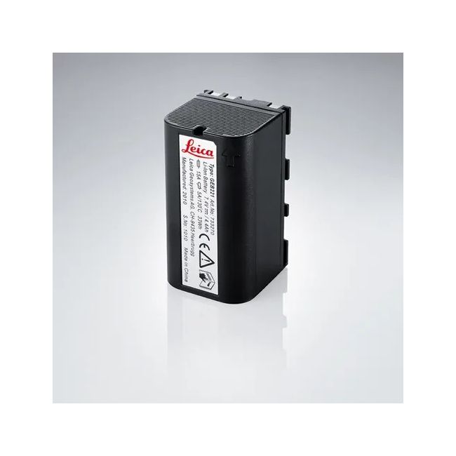 Leica GEB221 4.4Ah Li-Ion Battery for Piper 100 and 200 Pipe Lasers LG733270