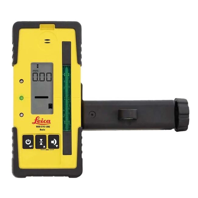 Leica Rod-Eye 120G Green Beam Laser Receiver with Bracket LG844745