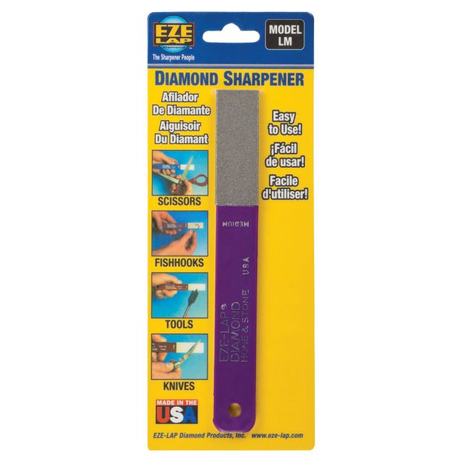 Eze-Lap 6x3/4" Medium Diamond Sharpening Hone LM