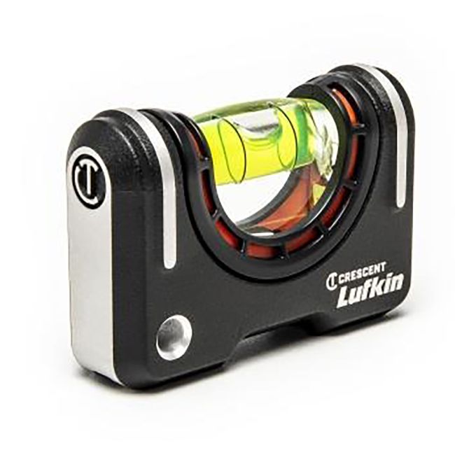 Crescent Pocket Level Aluminium Magnetic Compact 