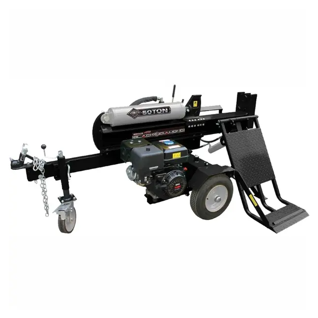 Black Diamond 50T Manual Start Log Splitter with Hydraulic Lift Table LS50LTBD
