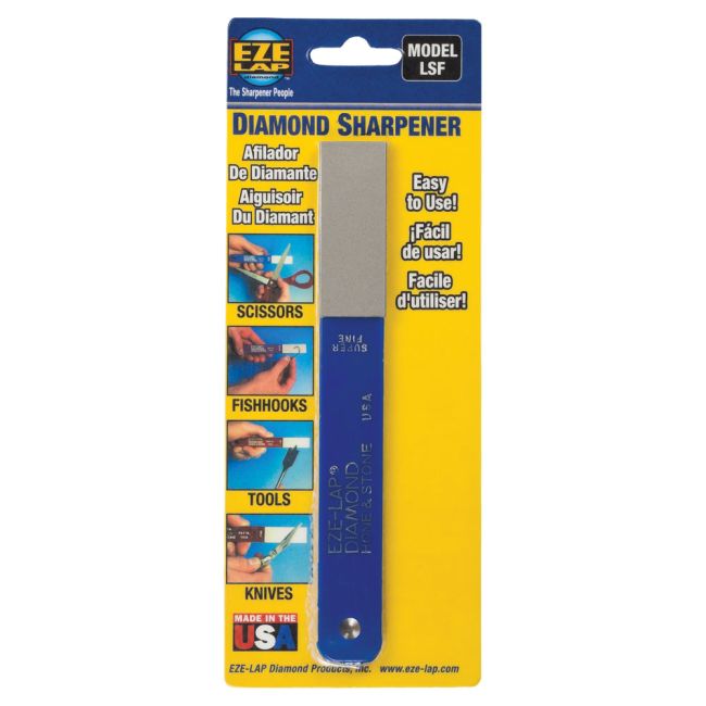 Eze-Lap 6x3/4" Super Fine Diamond Sharpening Hone LSF