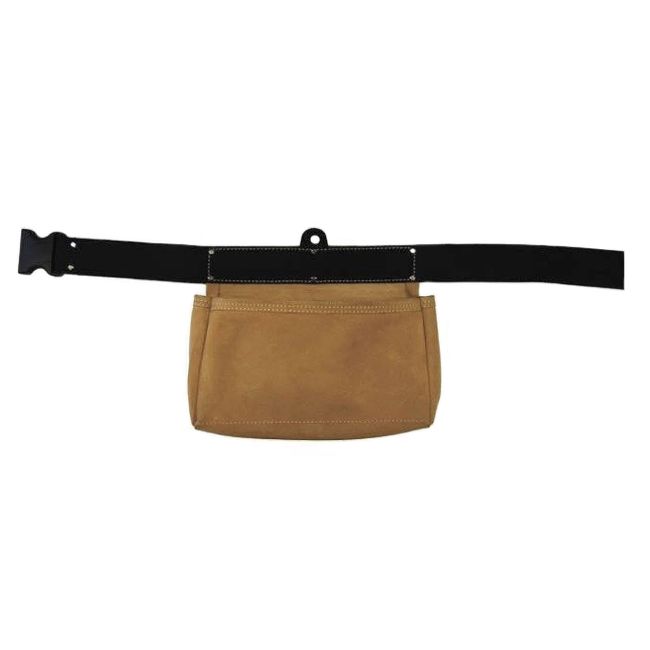 BuildPro Nail Bag 2 Pocket Suede 50mm Belt LWTASPL02