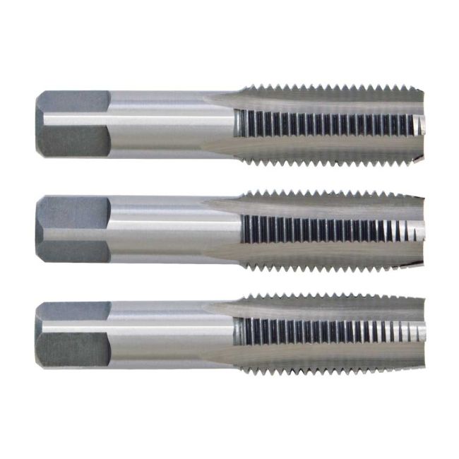 Sutton Carbon Steel Hand Tap Bspf 1 Set 3Pc M2433325