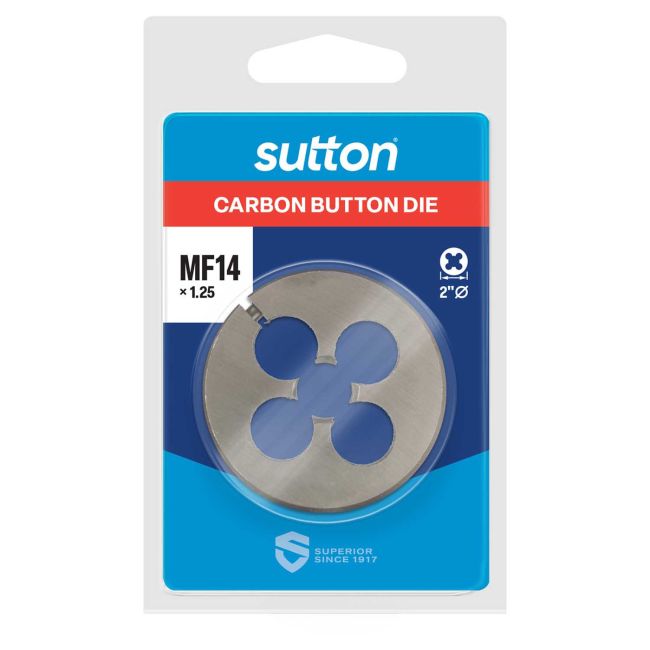 Sutton Button Die M14 X1.25 2" OD M4051406