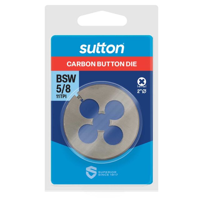 Sutton Button Die BSW 5/8 2" OD M4201588