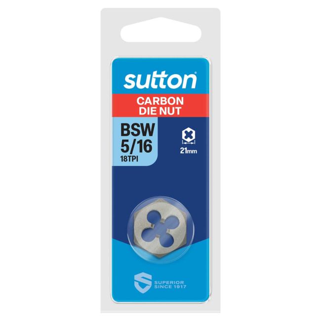 Sutton Die Nut BSW 1-1/8" M4472858
