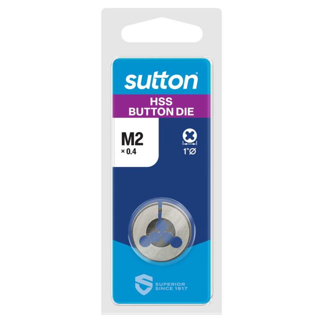 Sutton Button Die 1" OD 2 X 0.4 M5510200