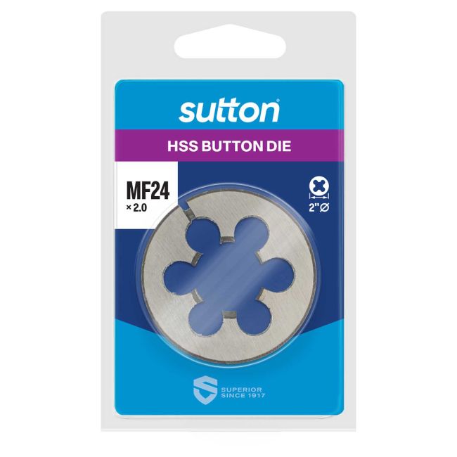 Sutton Button Die 2" OD 24 X 2.0 M5562408