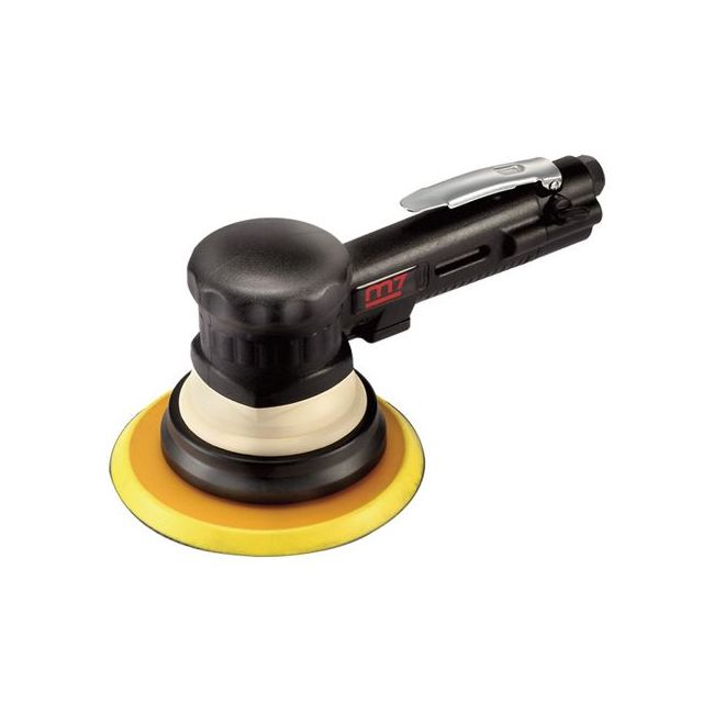 M7 RANDOM ORBITAL TWO HAND SANDER, HD, CENTRAL VACUUM, 150MM VELCRO PAD WITH 6 HOLES M7-QB57602