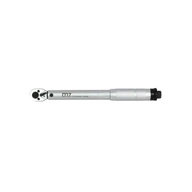 M7 5-25NM 1/4" Micrometer Torque Wrench M7-TE205025N