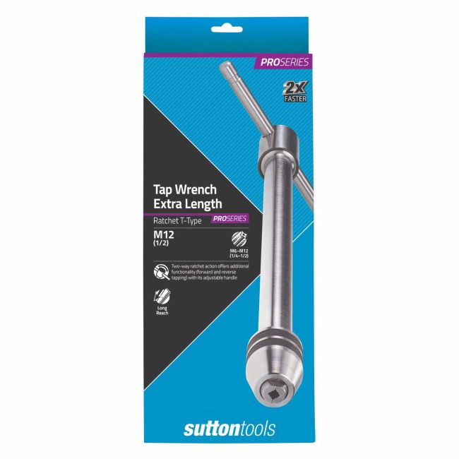 Sutton M6-M12 T-Type Tap Wrench – Ratchet M9031200L