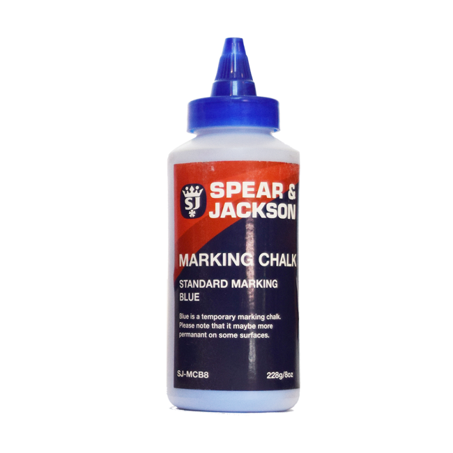 Spear & Jackson Chalk Marking Blue Temp 226G SJ-MCB8