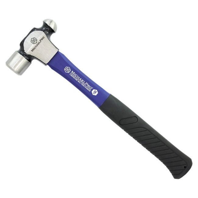 MICHAEL PRO 453G BALL PEEN HAMMER WITH FIBERGLASS HANDLE MP004007