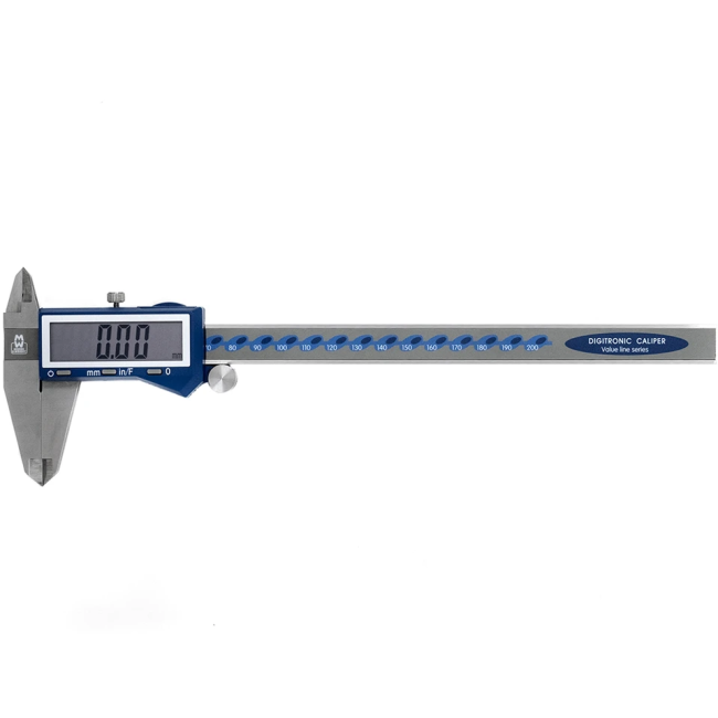 Moore & Wright 200mm (8") Digitronic 3-Reading Digital Caliper MW-110-20DFC