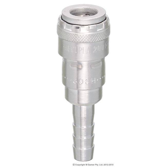 Nitto Kohki 3/8" Hose Fitting to One Touch Coupling Socket NC20030SH