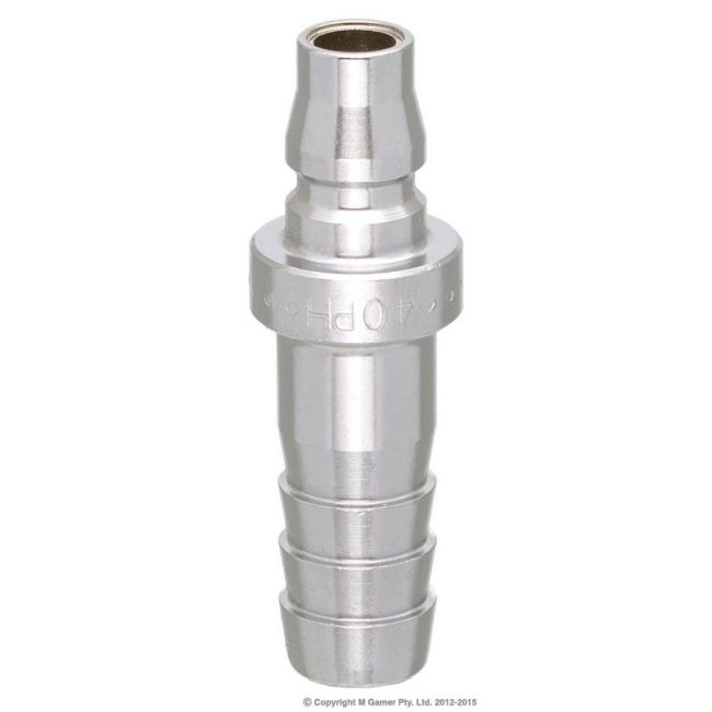 Nitto Kohki 1/2" Hose Fitting to Nitto Coupling Plug NIT40PH