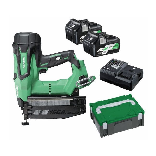 HiKOKI 18V 16G Brushless Straight Nailer Kit NT1865DBSL(HRZ)