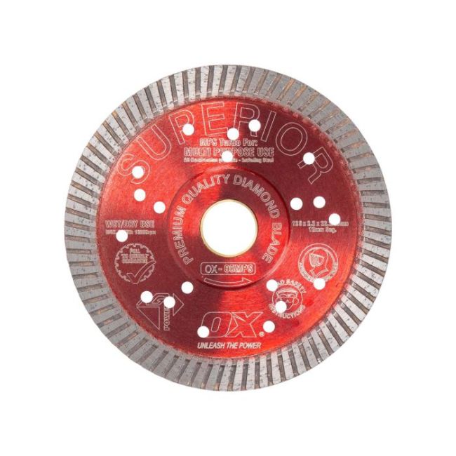 OX Professional MPS 5" Turbo Diamond Blade OX-05MPS
