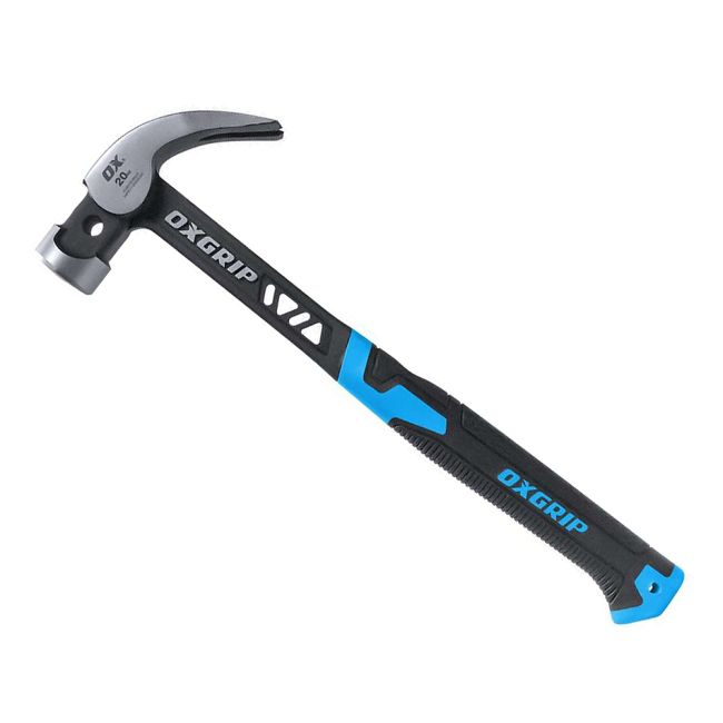 OX Pro OX-P086520 Claw Hammer 20oz Ultrastrike Magnetic Nail Starter OX-P086520