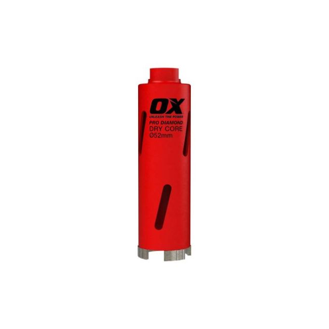 OX Professional Dry Core Drill - 52mm OX-PDC-052