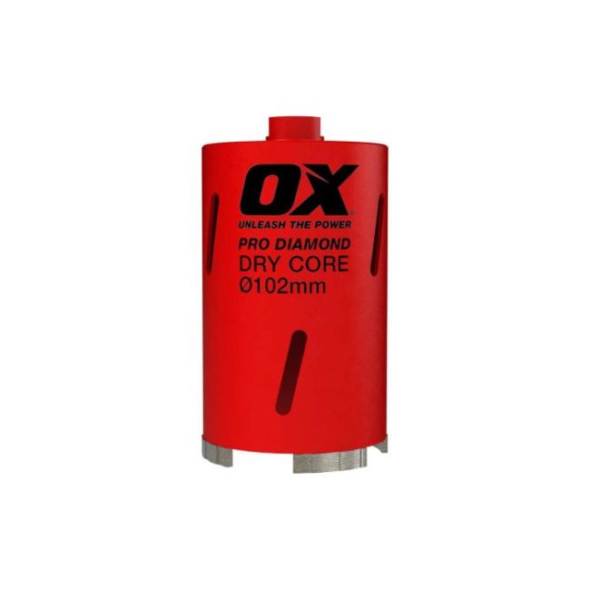 OX Professional Dry Core Drill - 102mm OX-PDC-102