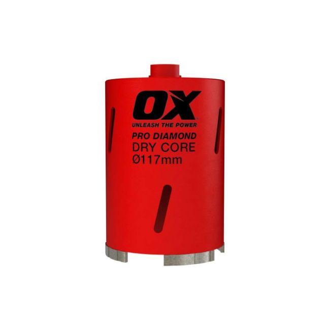OX Professional Dry Core Drill - 117mm OX-PDC-117