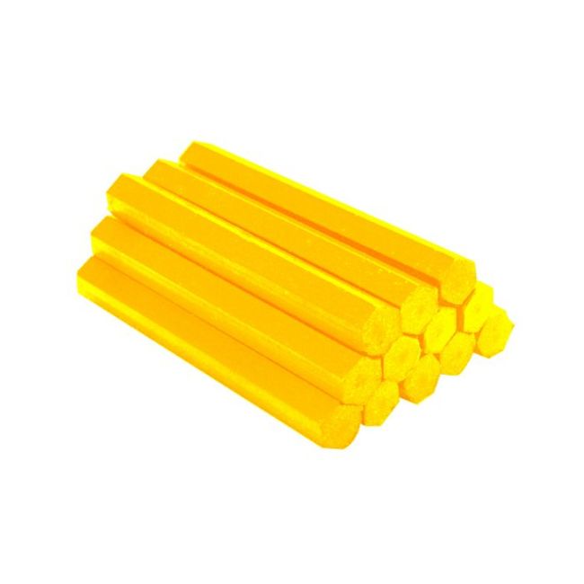 OX Lumber Crayons 12pk - Yellow OX-T024701