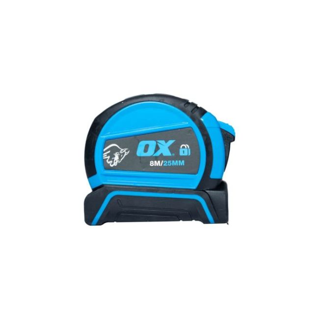 OX Trade Double Locking Tape Measure – 8m OX-T505208
