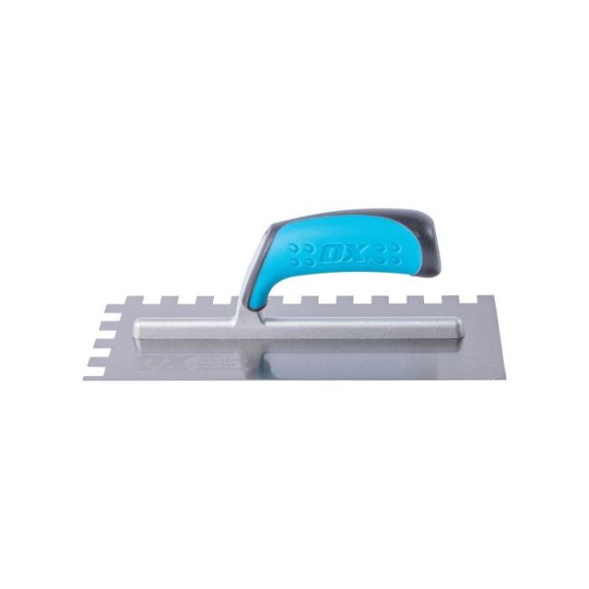 OX Professional 12x12 Notch Trowel OX-P013412