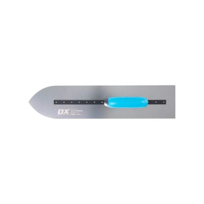 OX Professional 115 x 500mm S/S Pointed Finishing Trowel OX-P014693