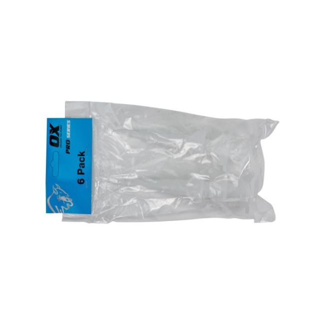 OX Spare Sealant Gun Tips - 6 pack OX-P049801