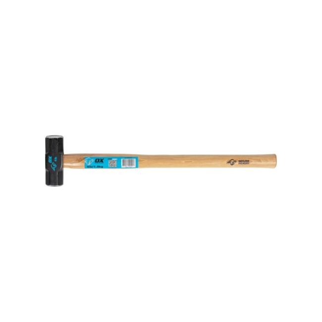 OX Pro Sledge Hammer, Hickory Handle - 4lb / 1.8kgs OX-P080204