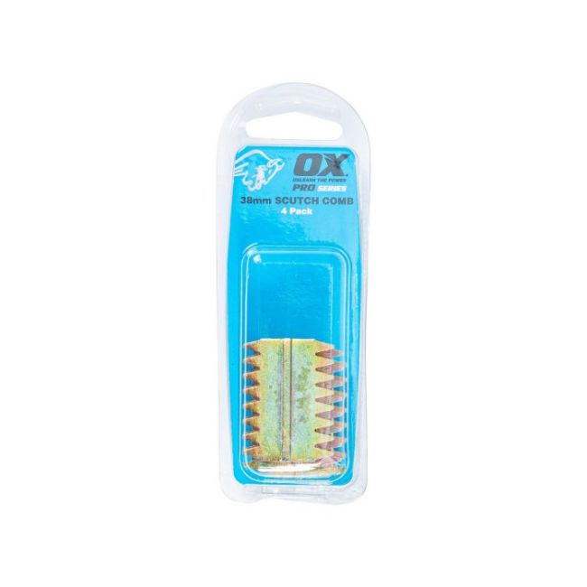 OX Pro Scutch Combs (4 pack) - 38mm / 1 1/2 in OX-P080738