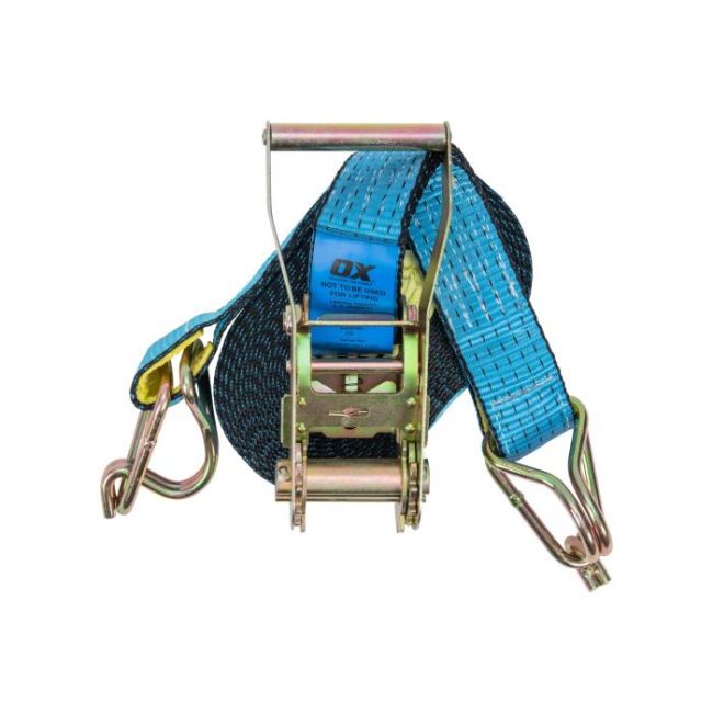 OX Professional 50mm x 9M Ratchet Tie Down Strap OX-P201109