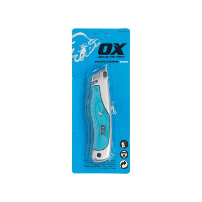 OX Professional Soft Grip Utility Knife OX-P220801